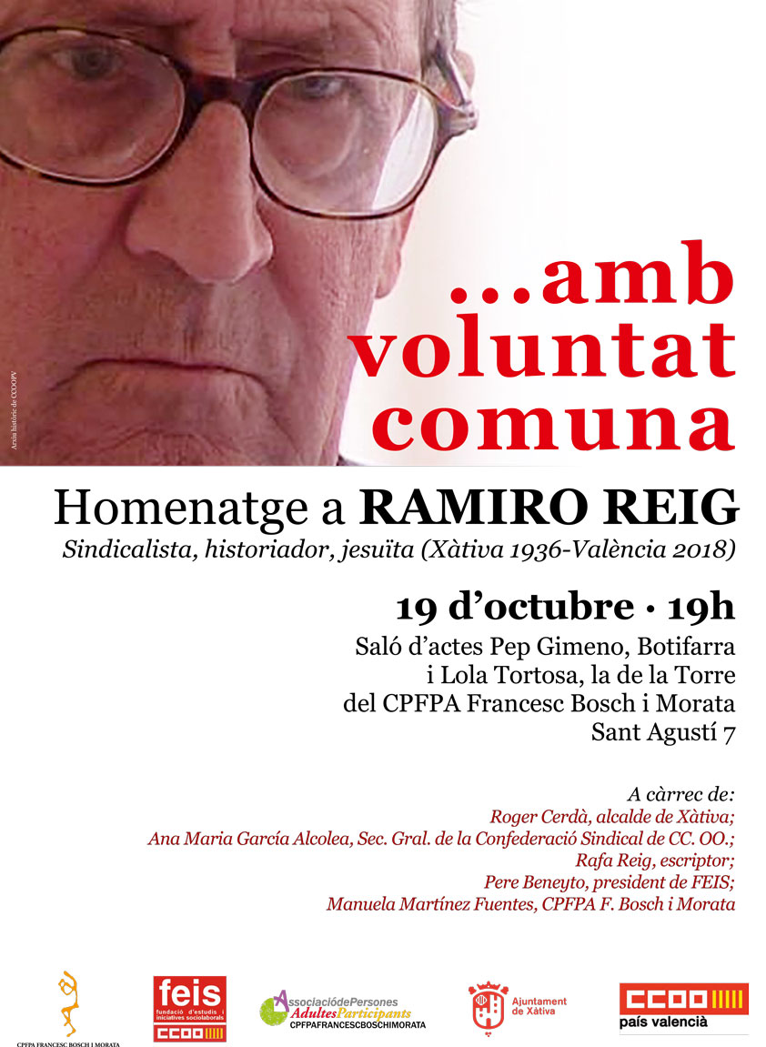 Homenatge a Ramiro Reig